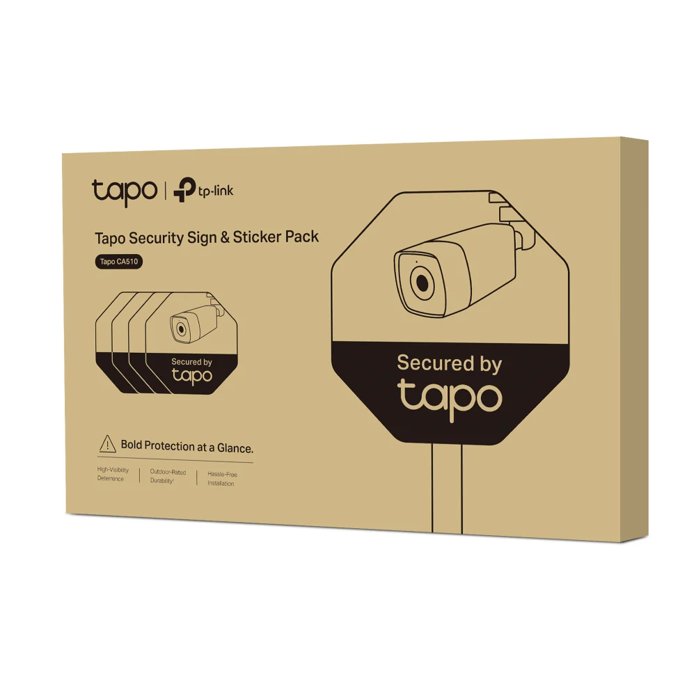 Tapo CA510 | Tapo Security Sign & Sticker Pack - Image 7