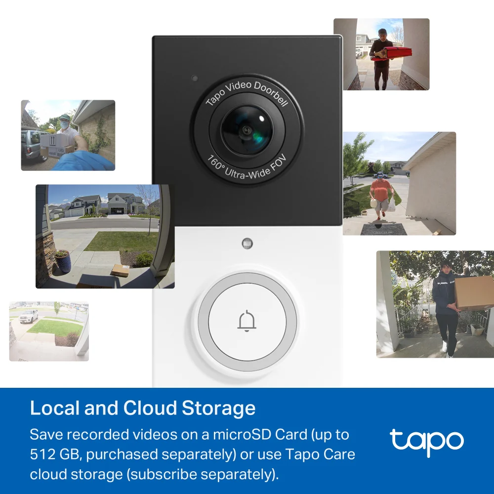 Tapo Complete Entryway Security Kit, 1 Doorbell + 2 Sensors + 3 Cameras - Image 19