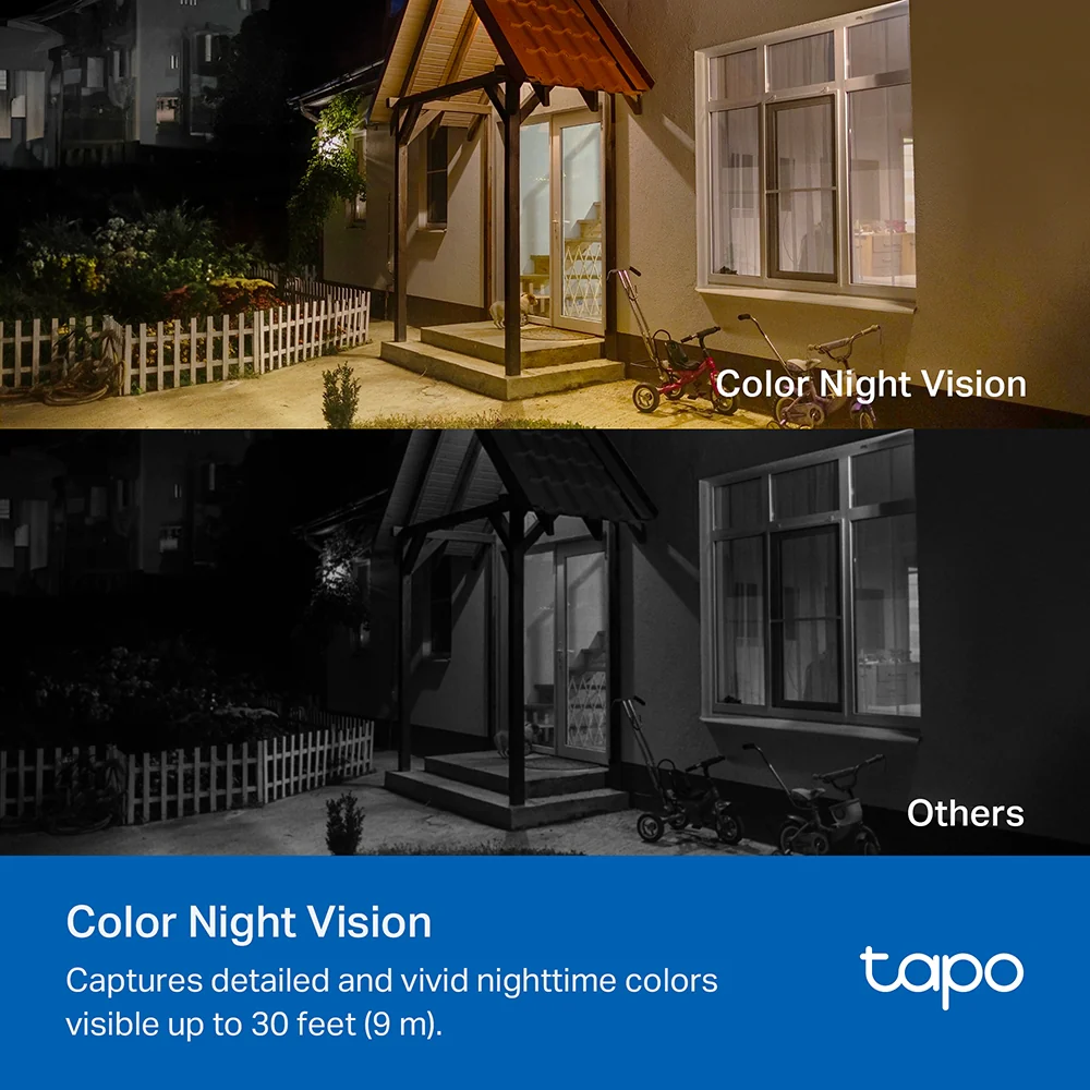 Tapo Complete Entryway Security Kit, 1 Doorbell + 2 Sensors + 3 Cameras - Image 9