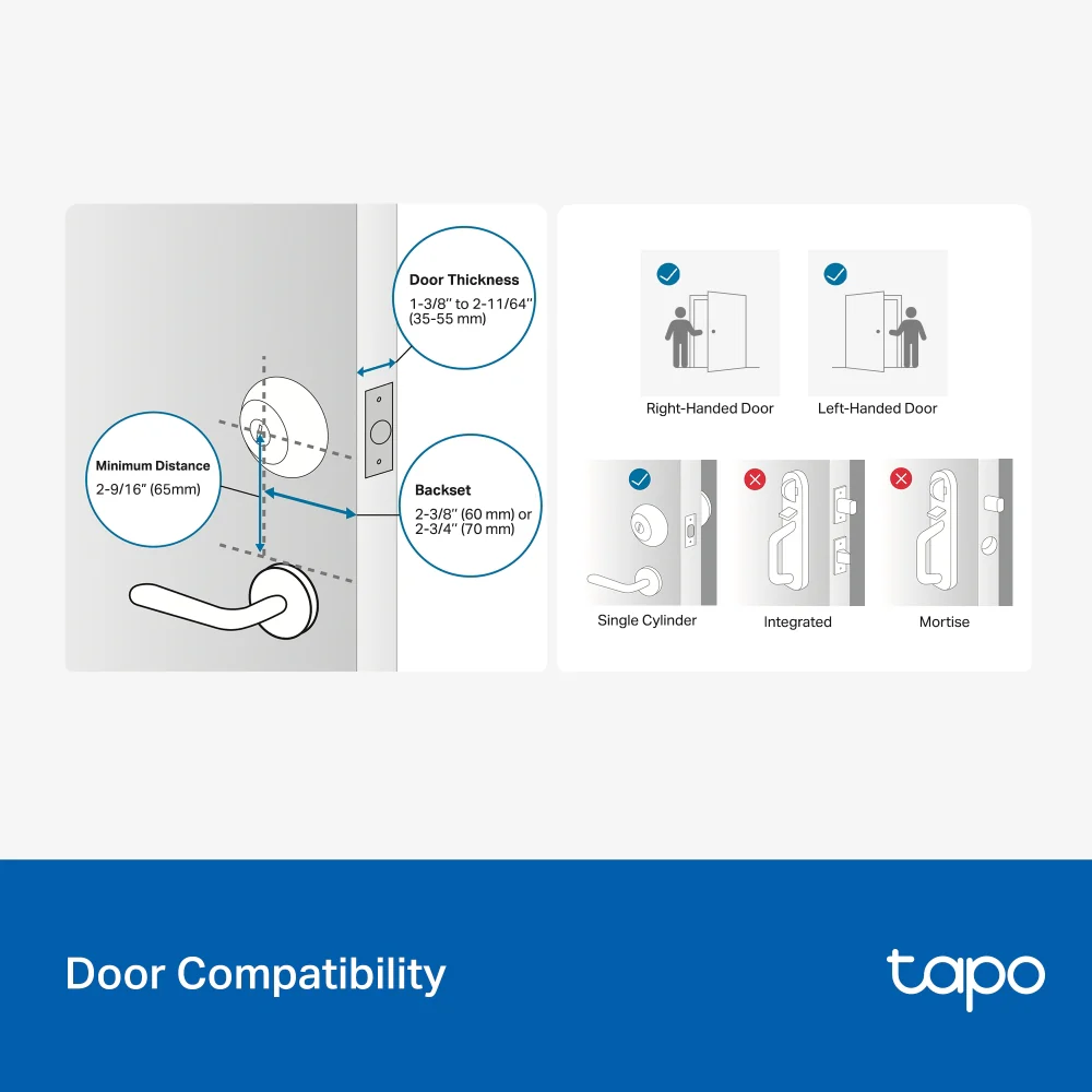 Tapo DL100 | Smart Door Lock, Multiple Unlock Methods - Image 10