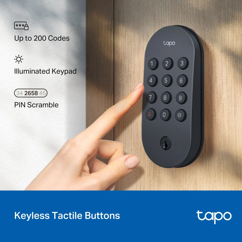 Tapo DL100 | Smart Door Lock, Multiple Unlock Methods - Image 3