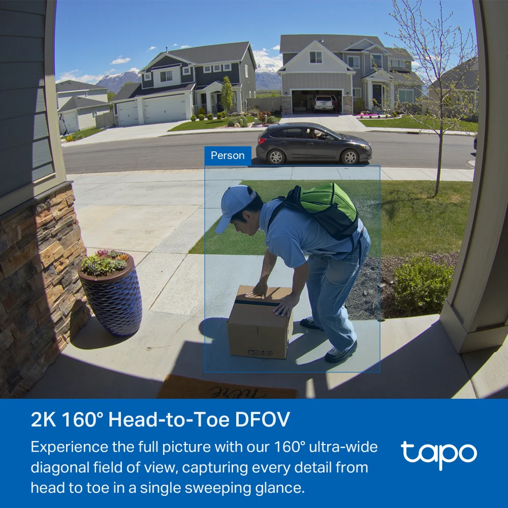 Tapo Front Door Smart Security Kit, TD21 + Tapo A201 - Image 3