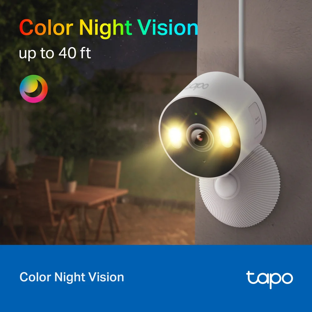 Tapo C113 | Indoor/Outdoor Wi-Fi Security Camera, 2K QHD, Colour Night Vision - Image 5