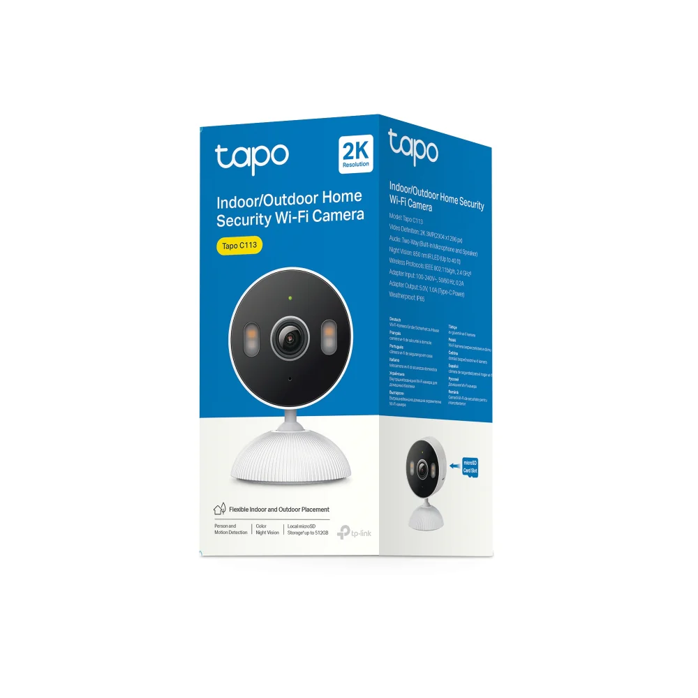 Tapo C113 | Indoor/Outdoor Wi-Fi Security Camera, 2K QHD, Colour Night Vision - Image 9