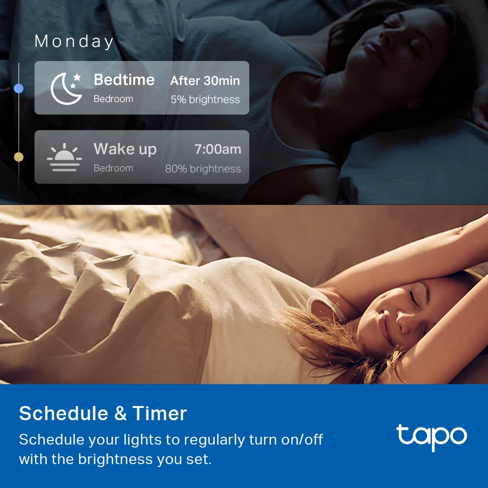 Tapo L530E(2-Pack) | Smart Wi-Fi Light Bulb, E27 Base, Multicolour, App & Voice Control - Image 5