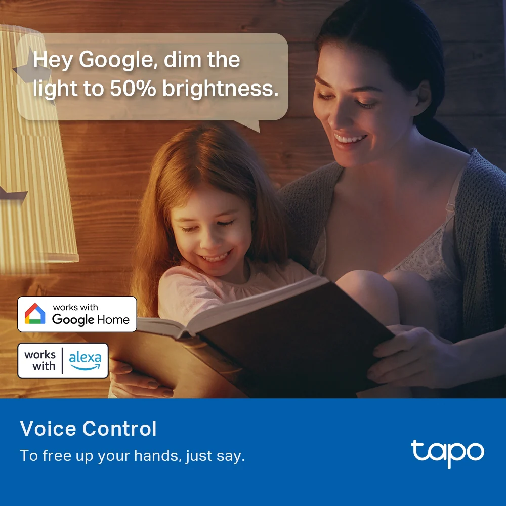 Tapo L530E(2-Pack) | Smart Wi-Fi Light Bulb, E27 Base, Multicolour, App & Voice Control - Image 6