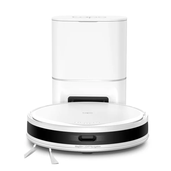 Tapo RV20 Max Plus White | Robot Vacuum & Mop with Auto-Empty Dock, 5300Pa Suction, LiDAR Navigation - Image 2
