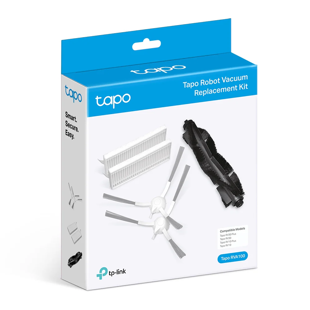 Tapo RVA100 | Tapo Robot Vacuum Replacement Kit, Compatible with Tapo RV30 Plus, RV30, RV30C Mop Plus, RV30C Mop, RV10 Plus & RV10 - Image 11