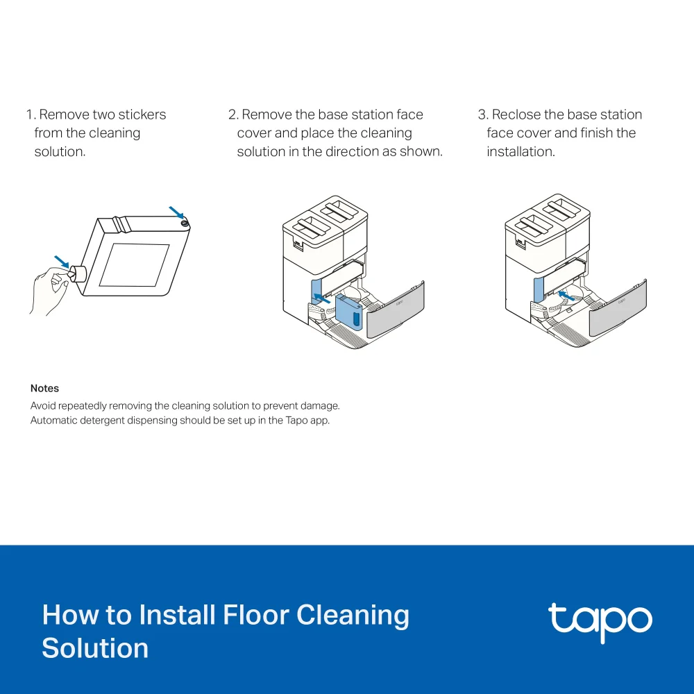 Tapo RVA450 | Robot Vacuum Hard Floor Cleaning Solution, Compatible with RV50 Pro Omni - Image 4