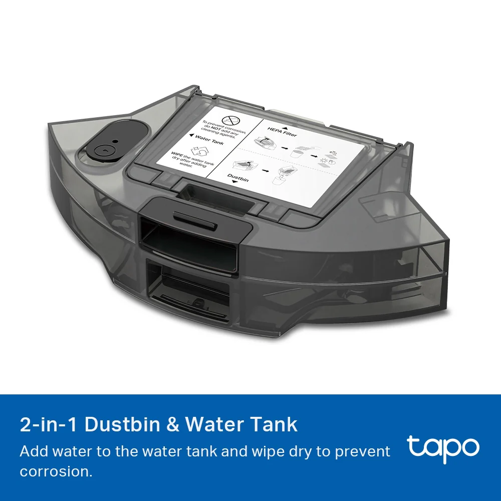 Tapo RVA500 | Robot Vacuum Dustbin & Water Tank, Compatible with RV30 & RV20 Series - Image 3