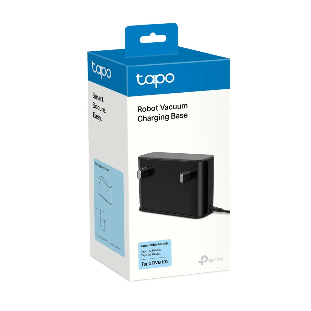 Tapo RVB102 | Robot Vacuum Charging Base, Compatible with RV30 & RV20 Series - Image 4
