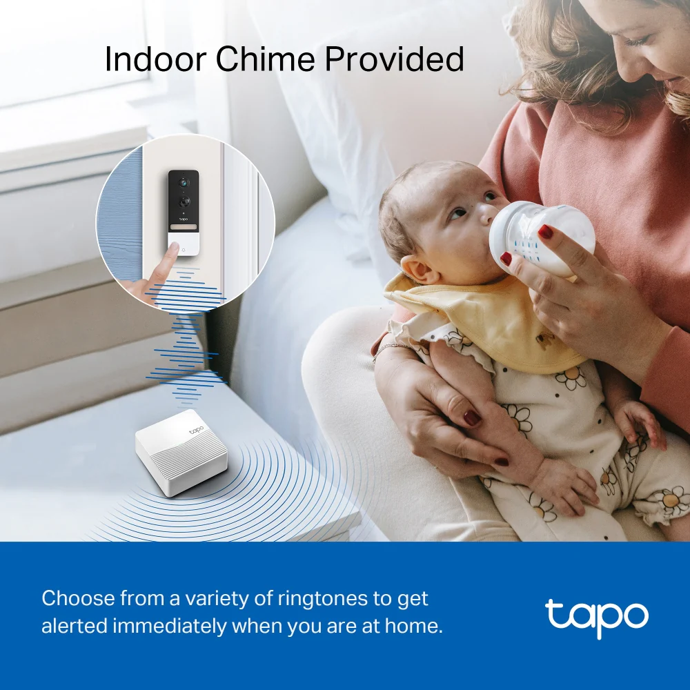 Tapo D230S1 | Smart Battery Video Doorbell, 2K 5MP, Colour Night Vision - Image 8