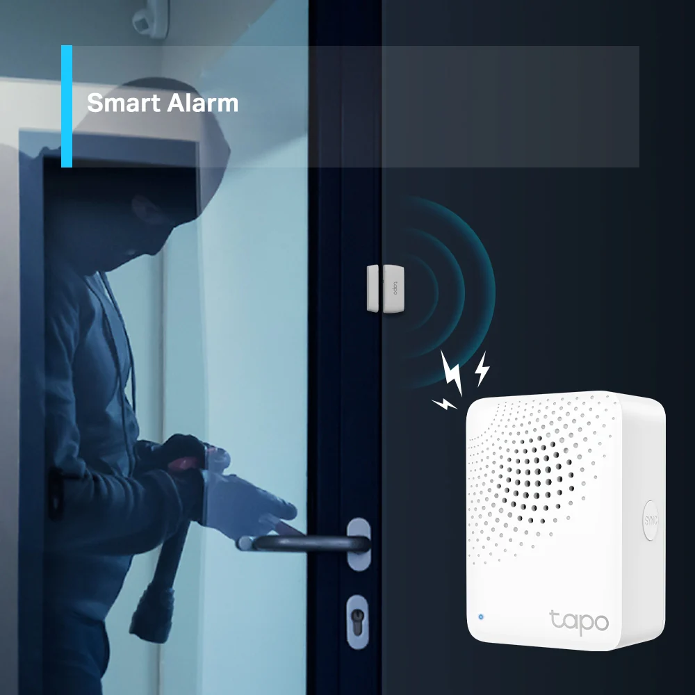 Tapo H100 | Smart IoT Hub with Chime, Smart Alarm Function - Image 6