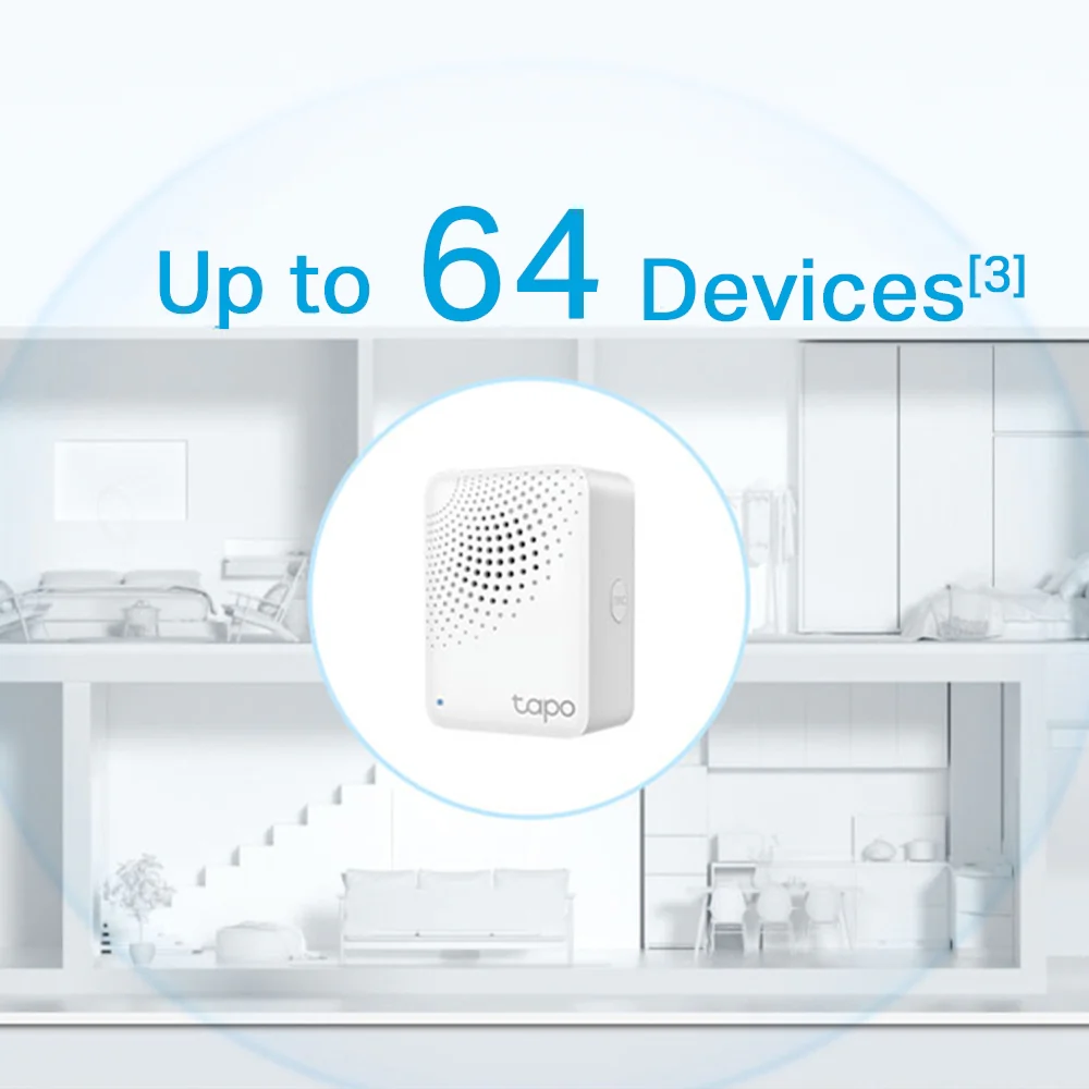 Tapo H100 | Smart IoT Hub with Chime, Smart Alarm Function - Image 7