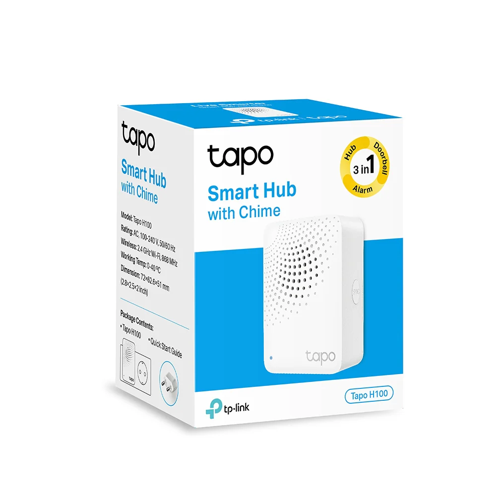 Tapo H100 | Smart IoT Hub with Chime, Smart Alarm Function - Image 8