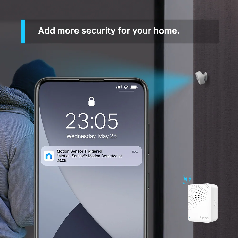 Tapo T100 | Smart Motion Sensor, 7m Detection Range, Instant App Alerts - Image 6