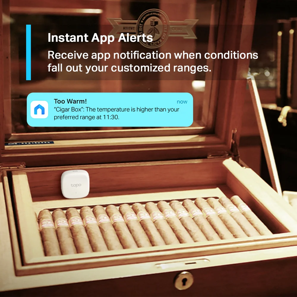 Tapo T310 | Smart Temperature & Humidity Monitor, Real-Time Monitoring, App Alerts - Image 5