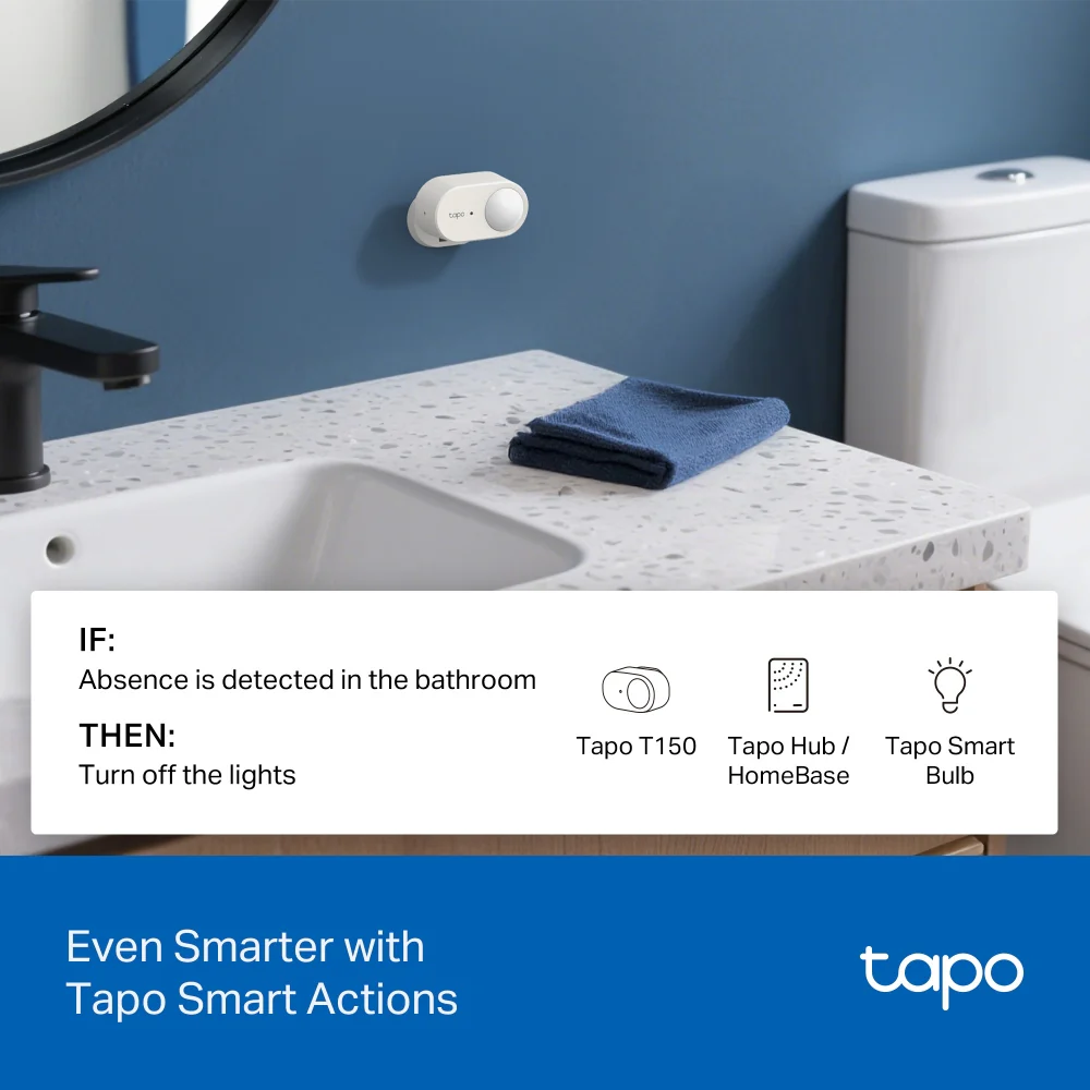 Tapo T150 | Smart Human Presence Sensor, 5-in-1 Detection - Image 12