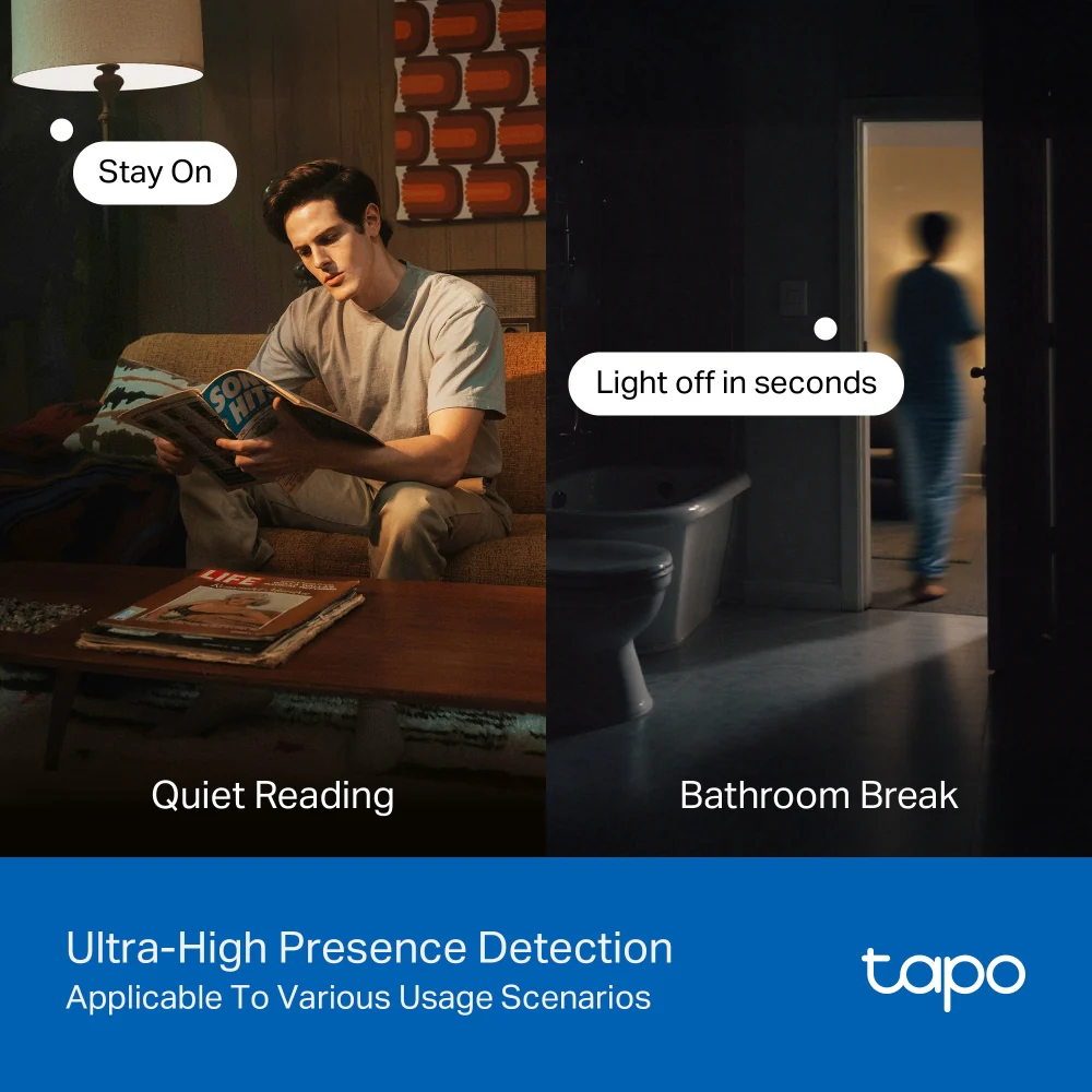 Tapo T150 | Smart Human Presence Sensor, 5-in-1 Detection - Image 4