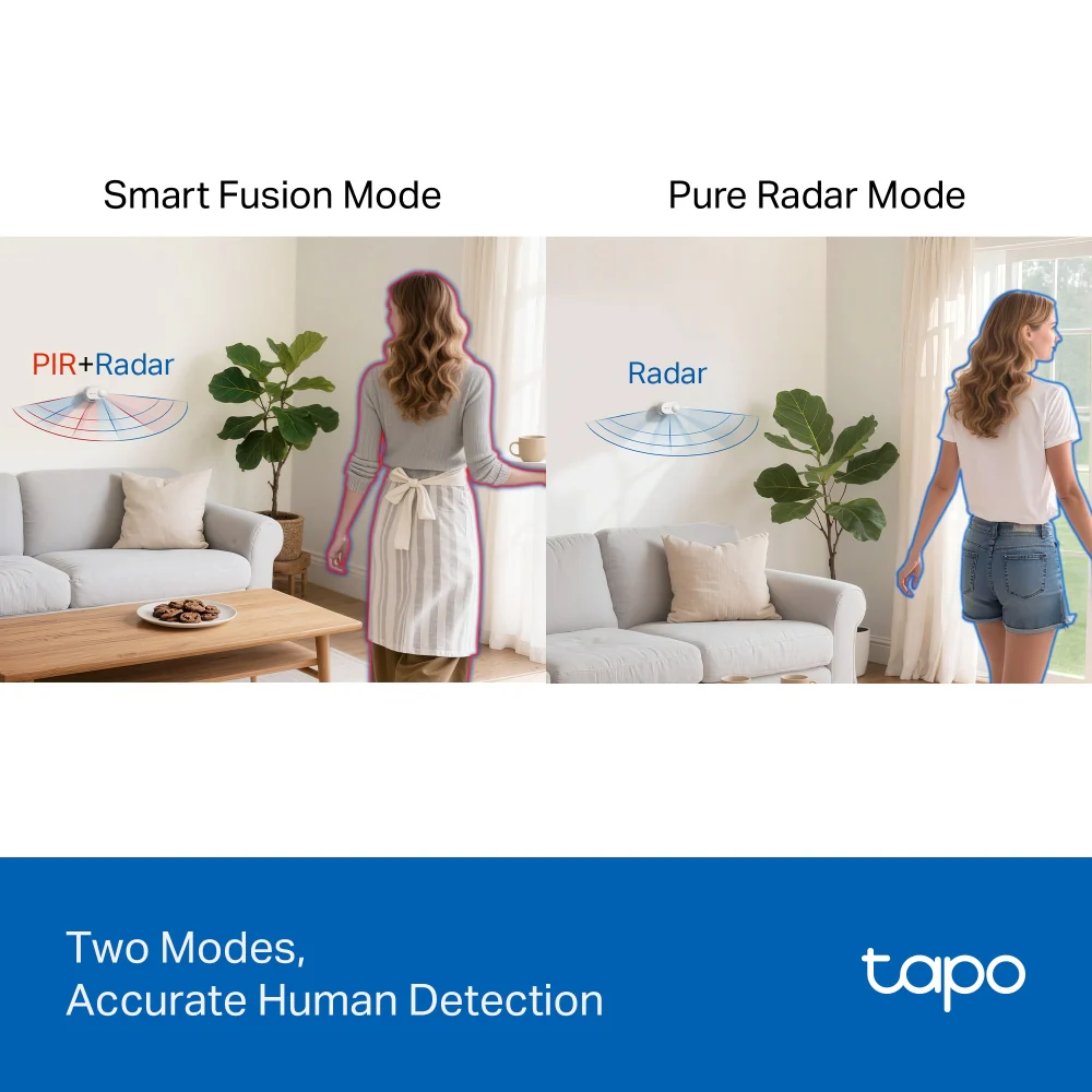 Tapo T150 | Smart Human Presence Sensor, 5-in-1 Detection - Image 9