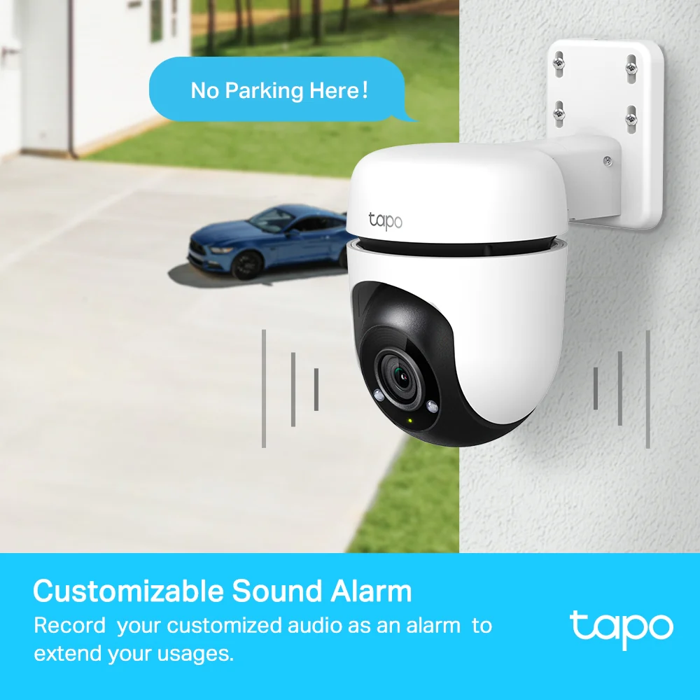 Tapo TC40 | Outdoor Pan/Tilt Security Wi-Fi Camera, 1080P Full HD, Colour Night Vision - Image 6