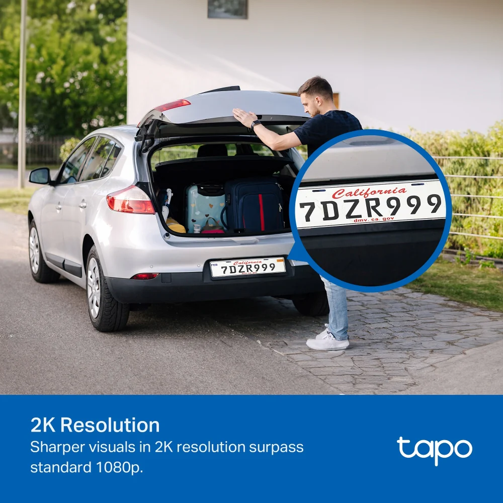 Tapo TC41 | Outdoor Pan/Tilt Security Wi-Fi Camera, 2K Resolution, Smart Motion Tracking - Image 6