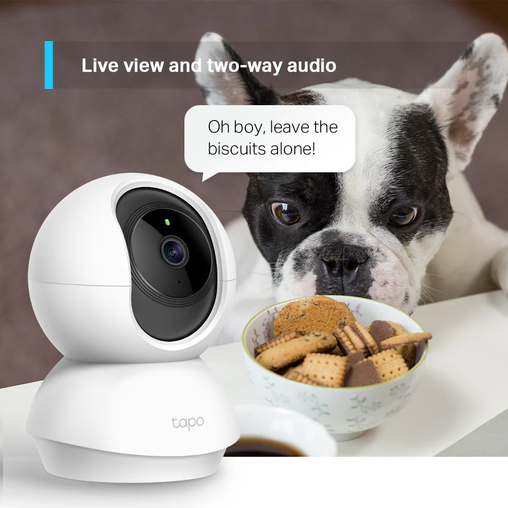 Tapo TC70 | Pan/Tilt Home Security Wi-Fi Camera, 1080P Full HD, Night Vision - Image 6