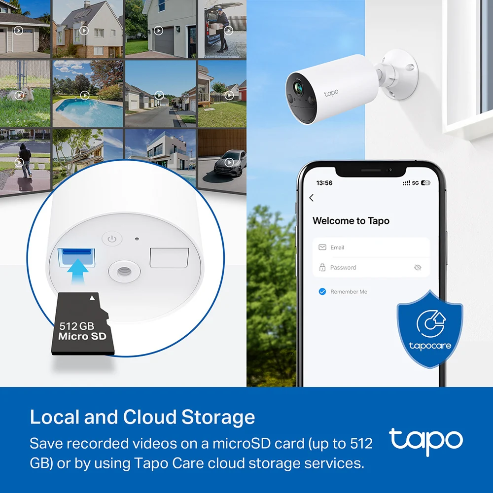 TC82 Series | Solar/Battery Outdoor Camera, 2K 3MP, Colour Night Vision, Free AI Detection - Image 9