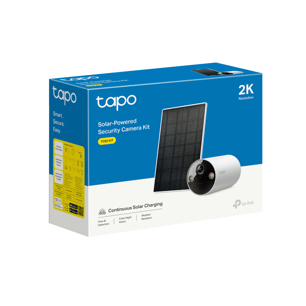 TC82 Series | Battery-Powered Outdoor Security Camera, 2K, Colour Night Vision, IP65 - Image 13