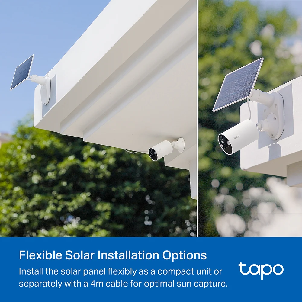 TC82 Series | Battery-Powered Outdoor Security Camera, 2K, Colour Night Vision, IP65 - Image 6
