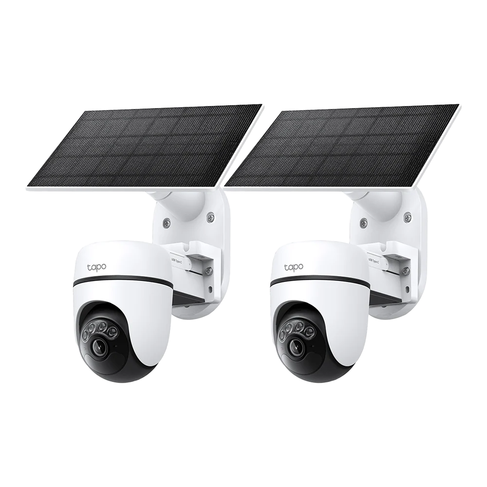 TC90 KIT | Solar Pan/Tilt Security Camera Kit, 2K 3MP, Night Vision - Image 14