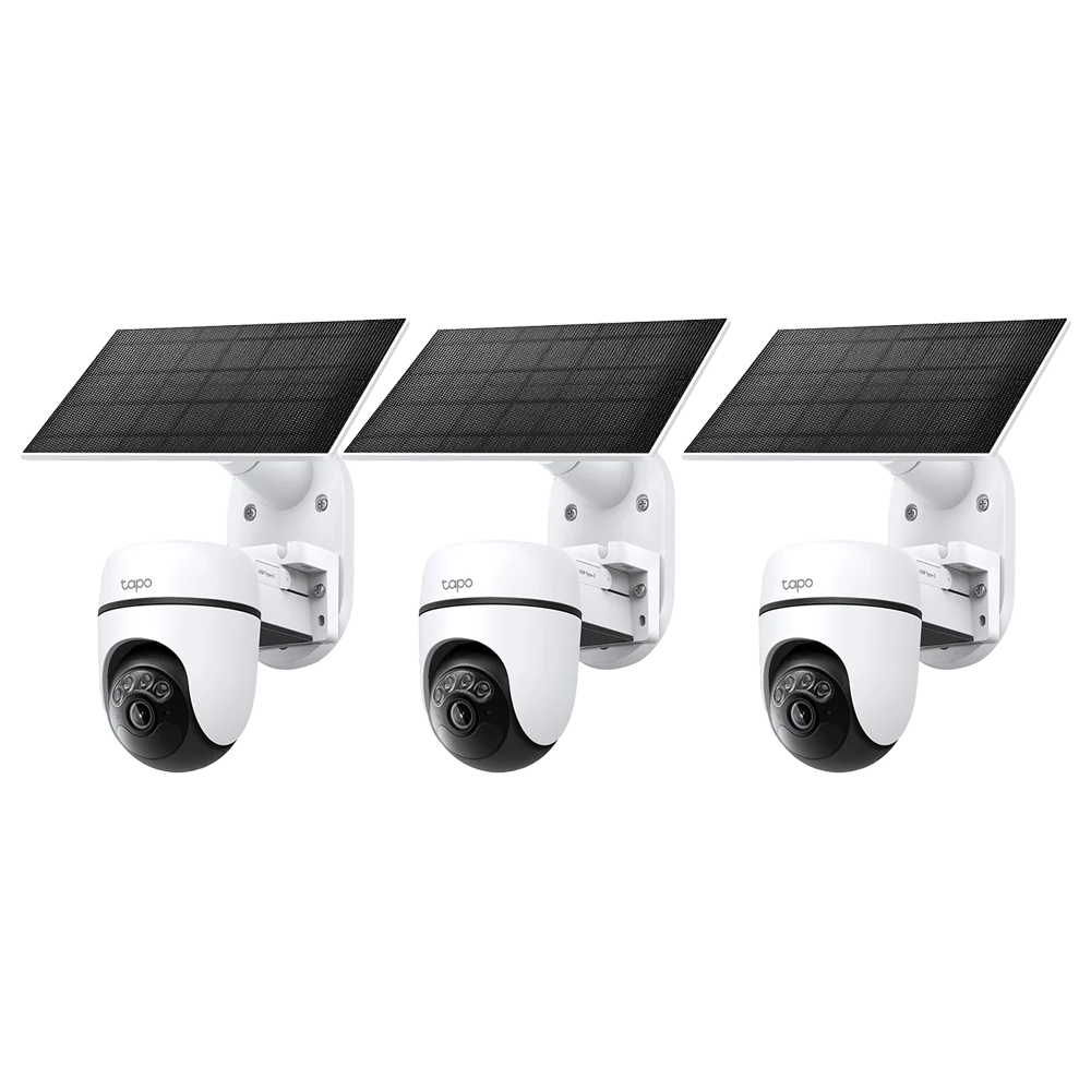 TC90 KIT | Solar Pan/Tilt Security Camera Kit, 2K 3MP, Night Vision - Image 15