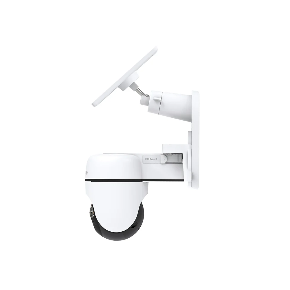 TC90 KIT | Solar Pan/Tilt Security Camera Kit, 2K 3MP, Night Vision - Image 3