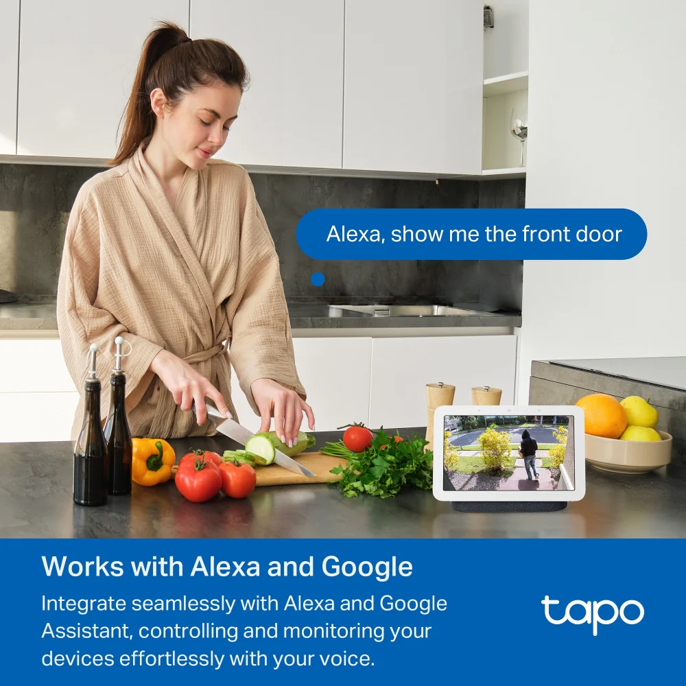 TD21 | Tapo Video Doorbell Camera, 2K Clarity, Full Colour Night Vision - Image 7