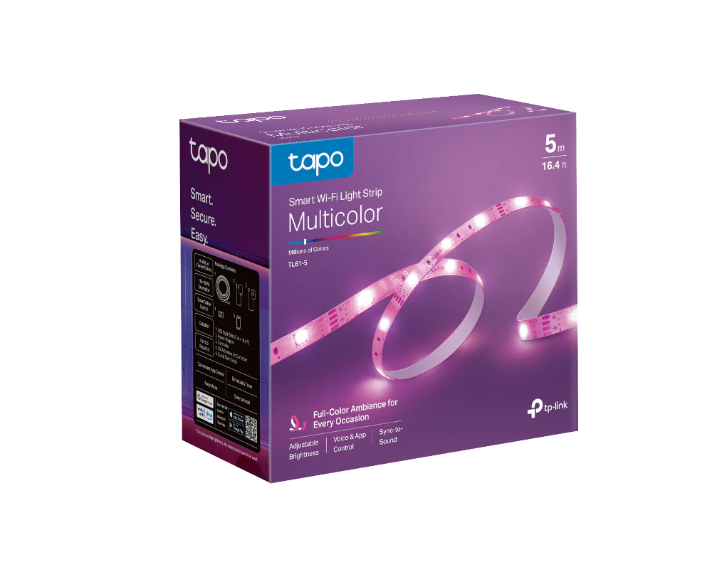 Tapo L900-5 | Smart Wi-Fi Light Strip, Multicolour Lighting, App & Voice Control - Image 8