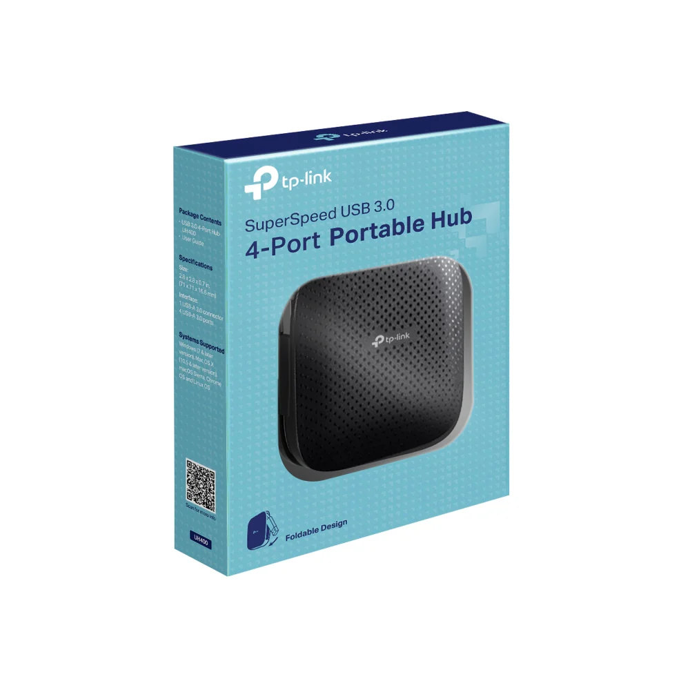 UH400 | USB 3.0 4-Port Hub, 5Gbps, Plug & Play - Image 5