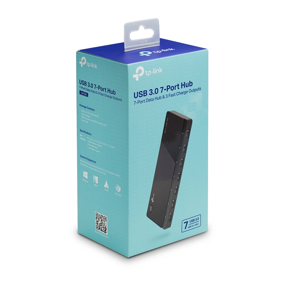 UH700 | USB 3.0 7-Port Hub, 5Gbps, Plug & Play - Image 5