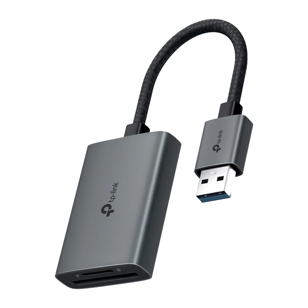 UA430 | USB-A to SD & microSD Card Reader, UHS-I, Dual Card Access