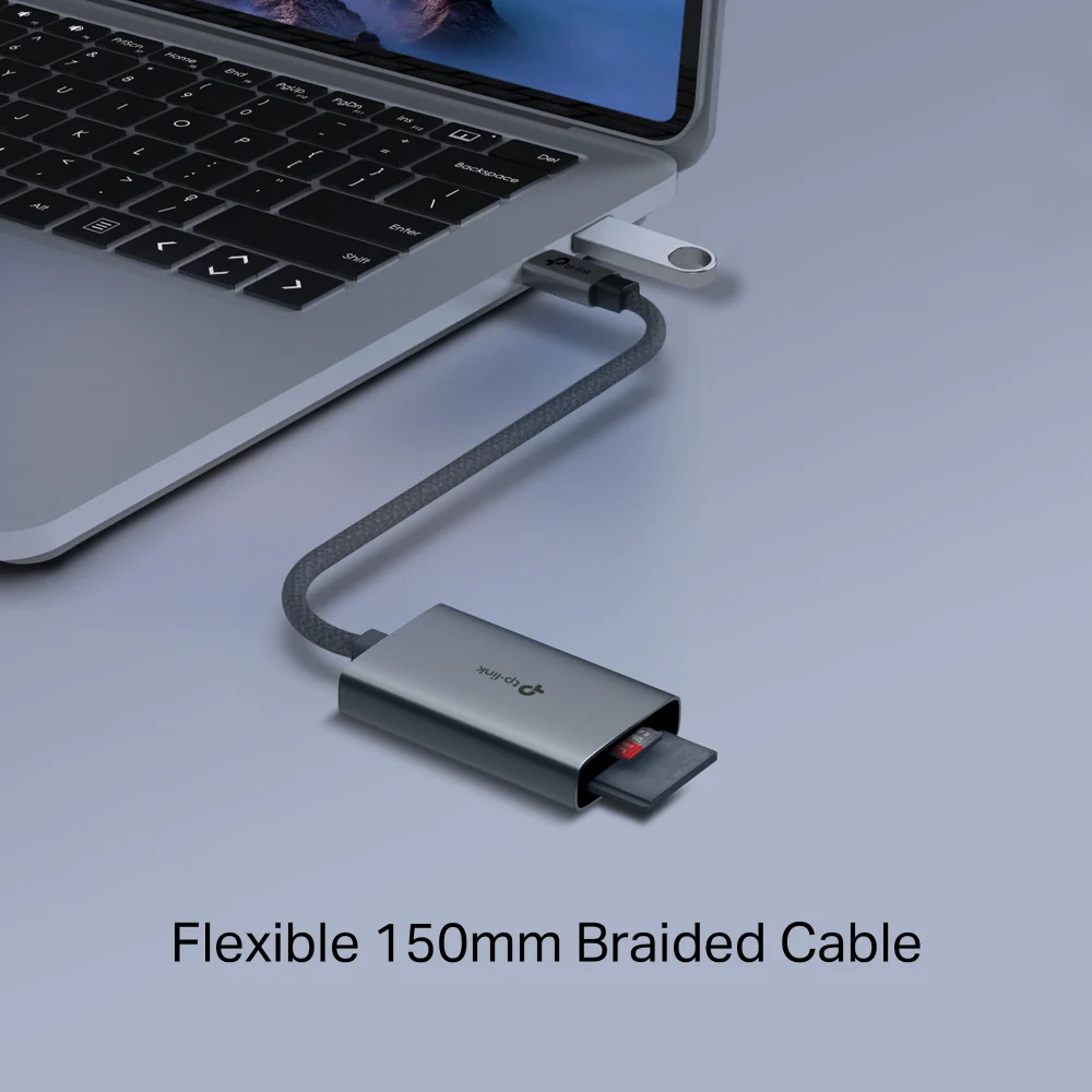 UA440C | USB-C to SD & microSD Card Reader, UHS-II, Dual Card Access - Image 7
