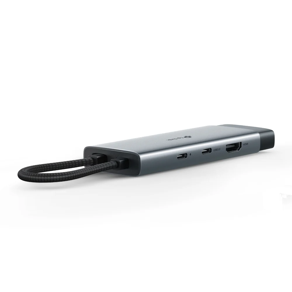 UH7020C | USB-C 7-in-1 Hub, 4K@60Hz HDMI, 100W Power Delivery - Image 2