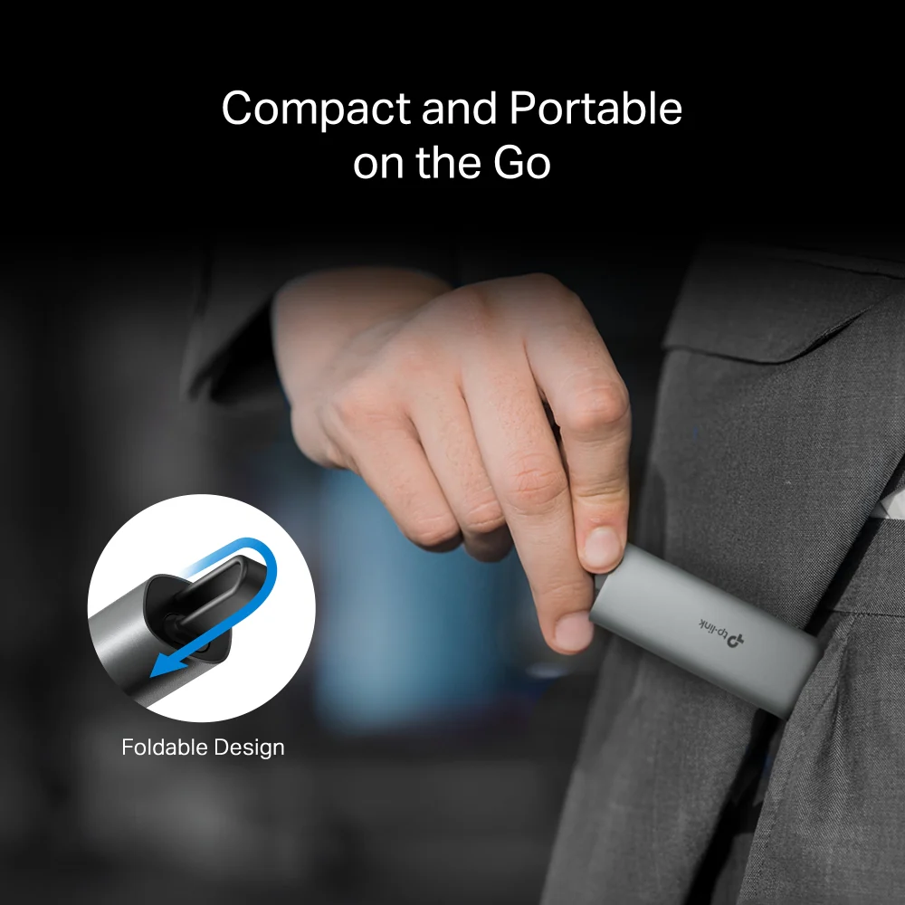 UE302C | USB-C to 2.5G Ethernet Adapter, 2.5Gbps, Plug & Play - Image 5