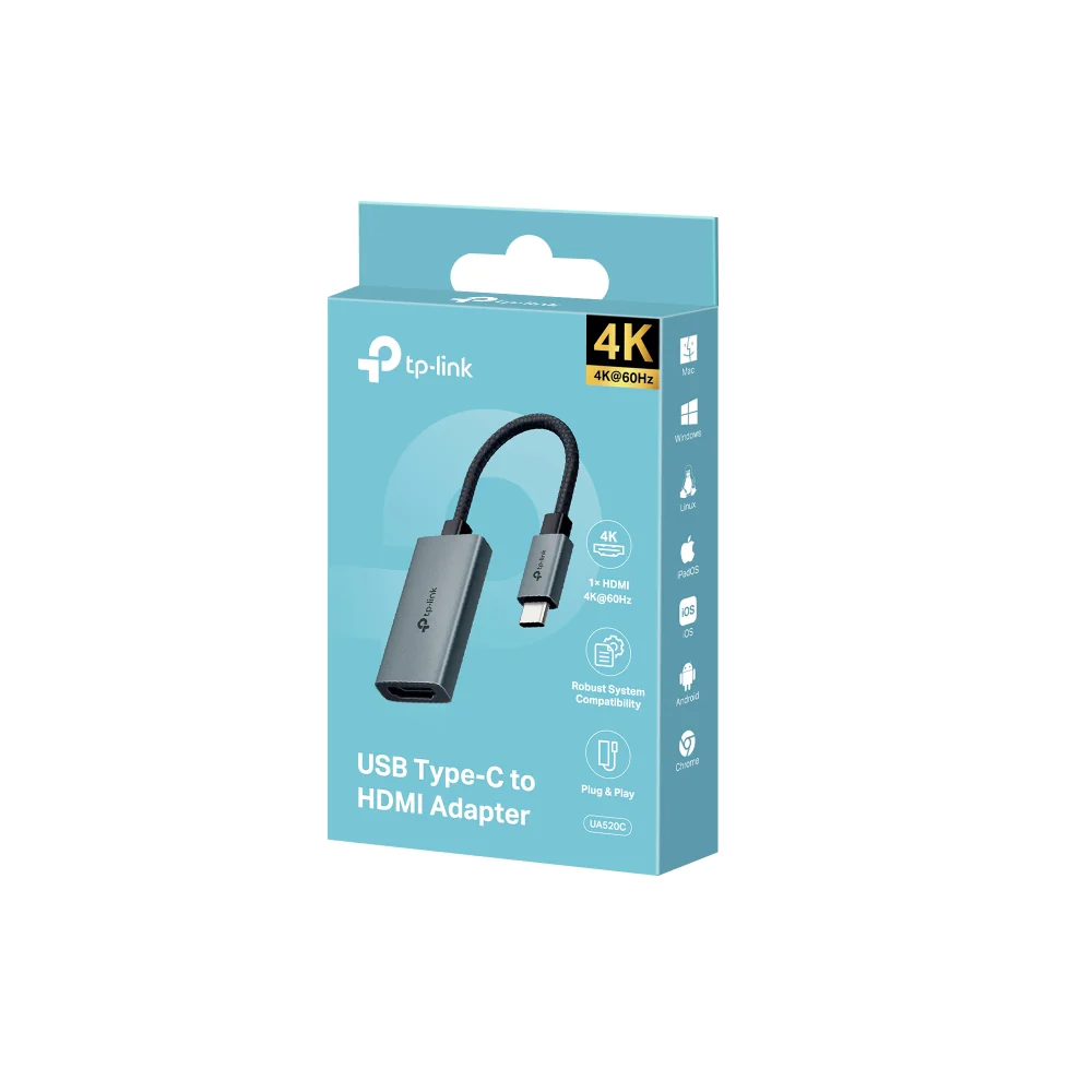 UA520C | USB-C to HDMI Adapter, 4K@60Hz, Plug & Play - Image 6